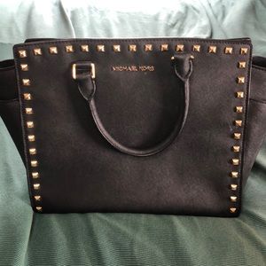 Michael Kors large Selma studded bag